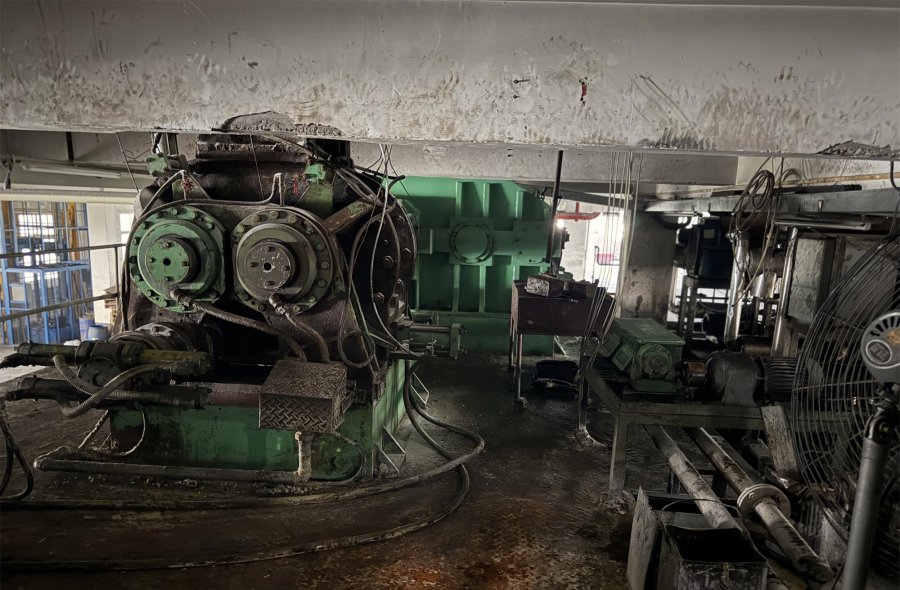 Used Taiwan Made Drop Type XM120 XM150 Rubber Mixing Machine Complete Rubber Processing Equipment-2765