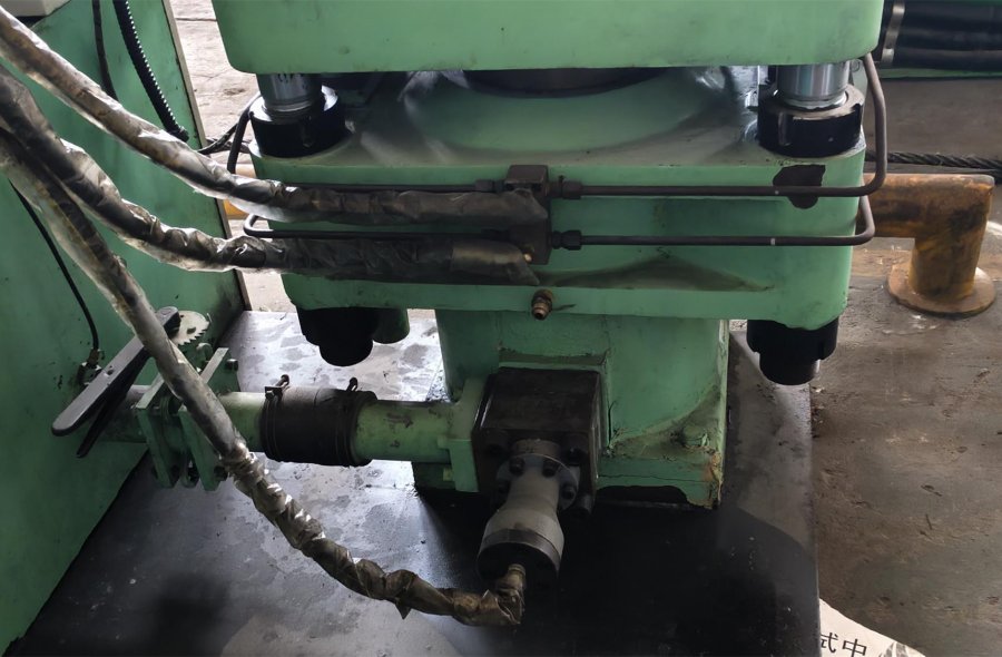 DFTMC Used 100T Rubber Vulcanizing Press XLB-450×450 | Ningbo Yinzhou Sanda Machinery-2831