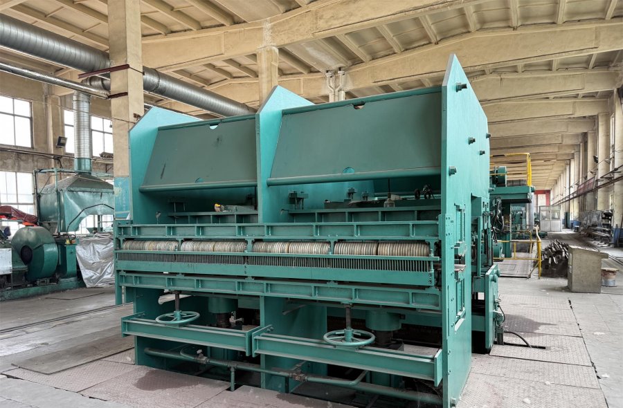 Used 1.8m×10m Steel Cord Conveyor Belt Production Line | DFTMC Used Processing Equipment-2885