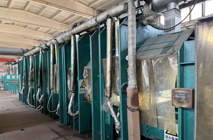 Used 1.4x10m Fabric Conveyor Belt Vulcanizing Production Line | DFTMC Used Rubber Machinery-2873