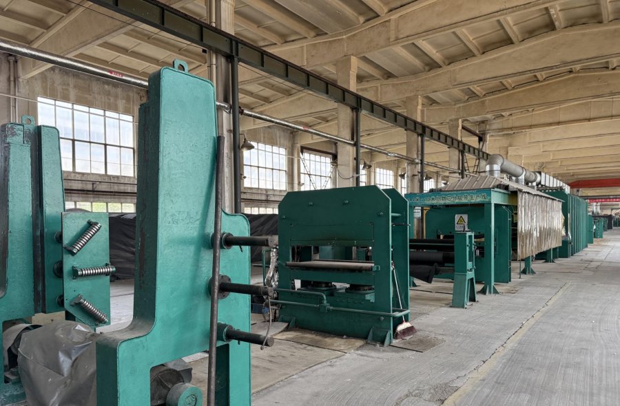 Used 1.4x10m Fabric Conveyor Belt Vulcanizing Production Line | DFTMC Used Rubber Machinery-2871