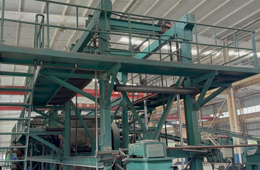 Used Dalian Rubber S-type 4-Roll Rubber Calender Machine For Sale-2894