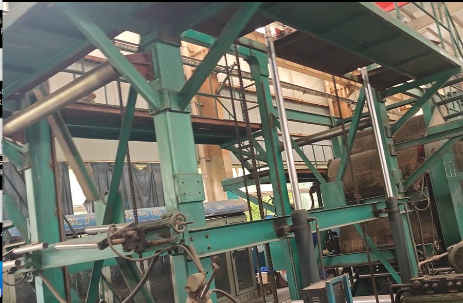 High Quality Used Four Roller S shape Dalian Calender for sale.-2899