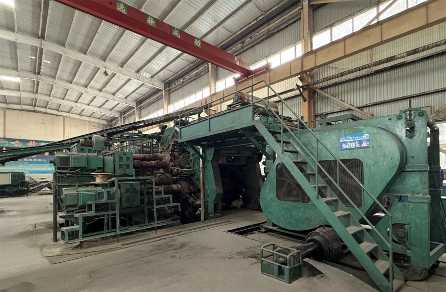 High Quality Used Four Roller S shape Dalian Calender for sale.-2907