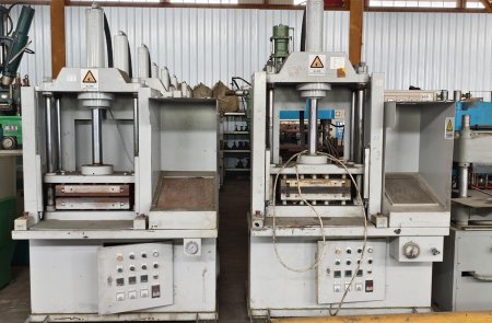 9 Used DLB-30 30T Four-Column Hydraulic Press, Made in Taiwan