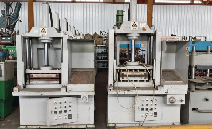 9 Used DLB-30 30T Four-Column Hydraulic Press, Made in Taiwan