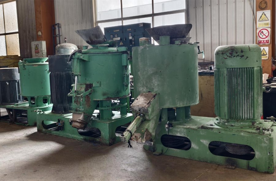 Used High Speed Mixer 350L 500L 700L DFTMC Second Hand Rubber Mixing Machine-2941