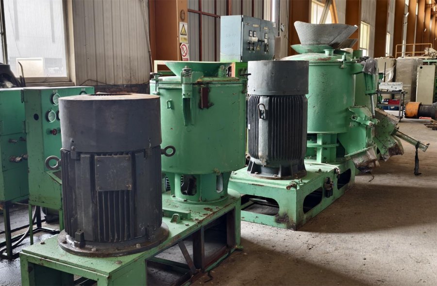 Used High Speed Mixer 350L 500L 700L DFTMC Second Hand Rubber Mixing Machine-2944