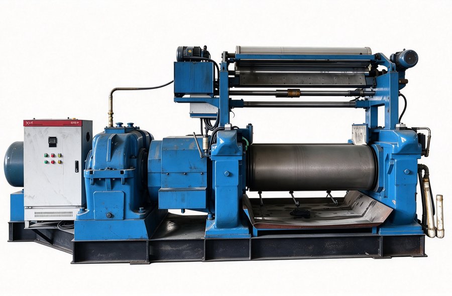 Used 22" Open mixing mill for sale-3122