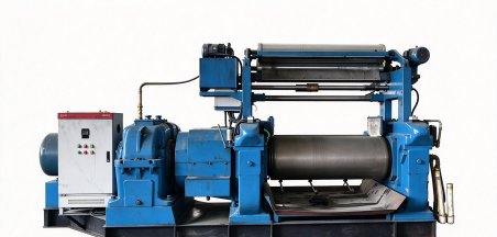 Used 22 inch Open mixing mill for sale (2)