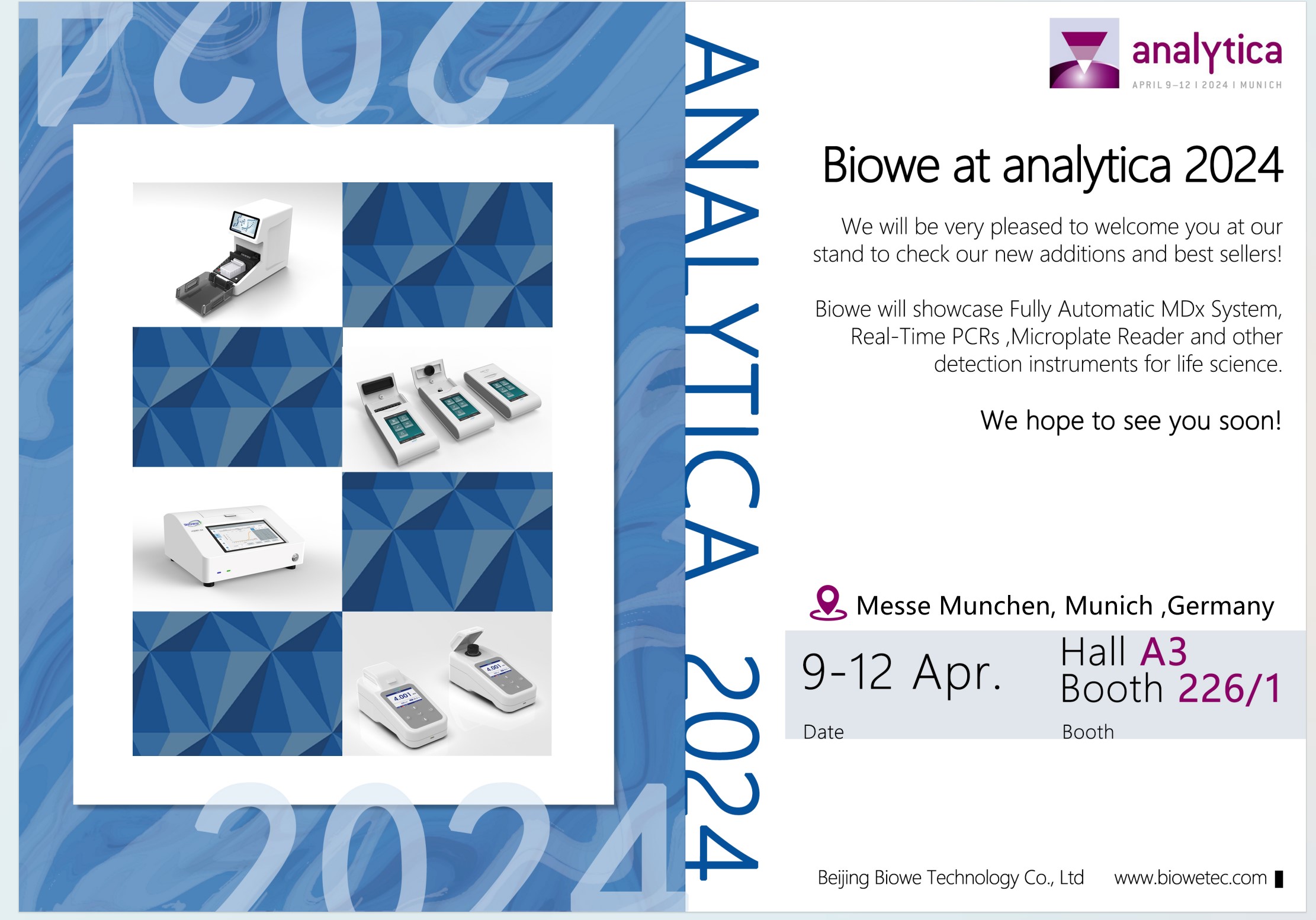 analytica 2024 Biowe 