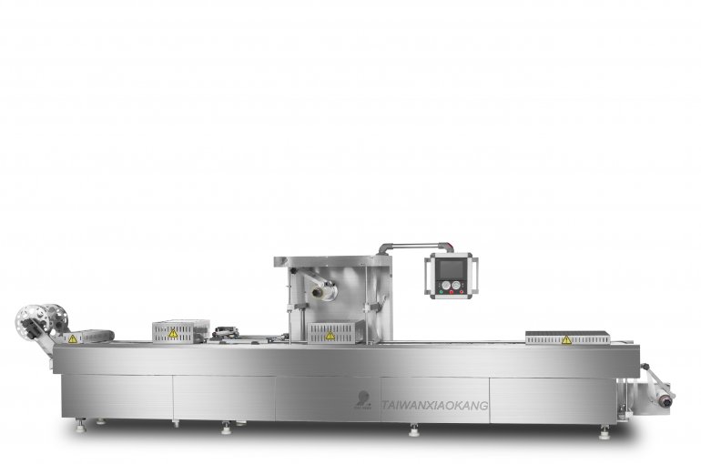 DLZ-420E Automatic Rollstock Thermoforming vacuum packaging machine-136