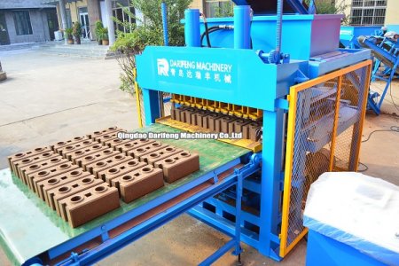 DF7-10 Interlocking clay soil brick making machine hot sale