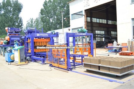 QT10-15 Automatic block making machine for Argentina client