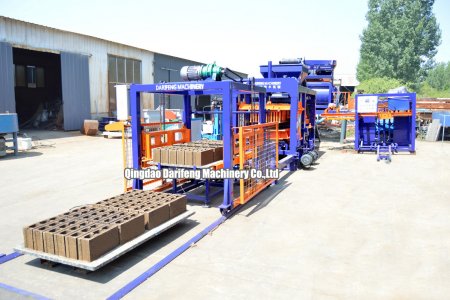 Automatic Frame Stacking System for Concrete Block Plants