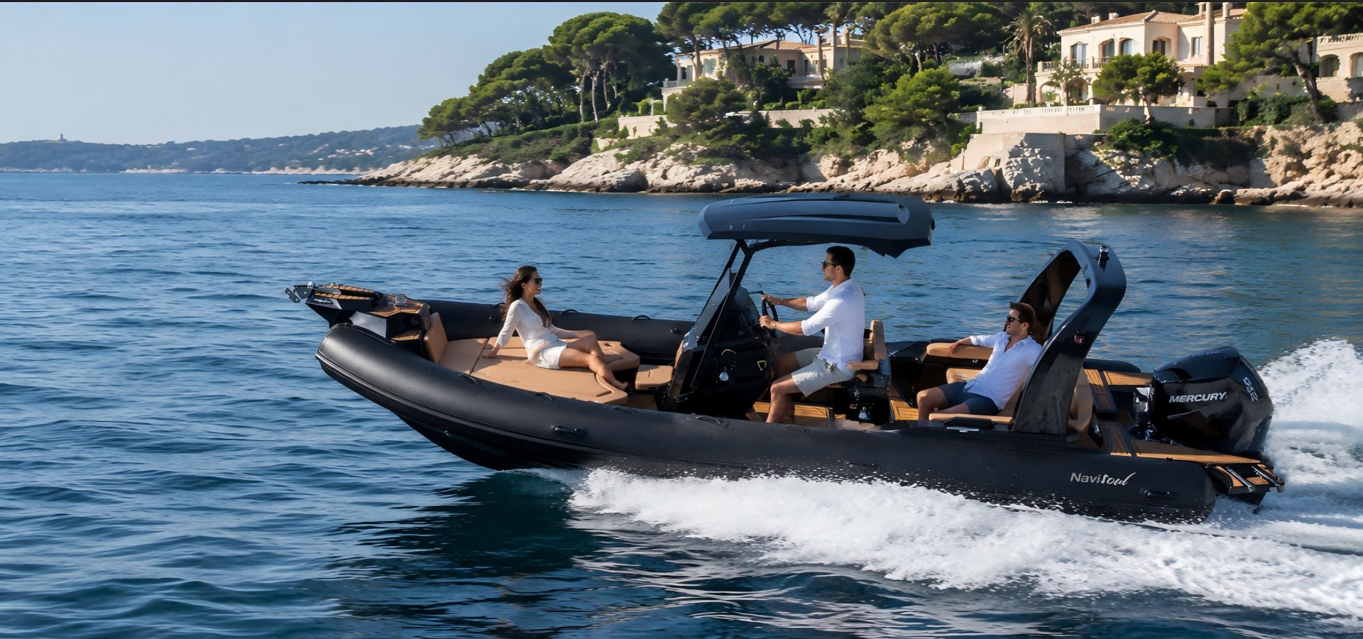 Navisoul750 Pro GRP boat