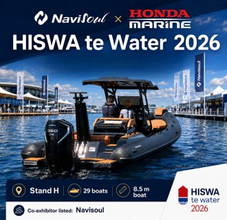 Navisoul 850 Pro Cabin Featured in HISWA te Water Magazine 2026
