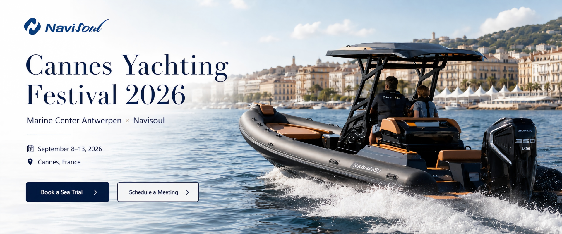 Cannes Yachting Festival 2026 _ Navisoul boat(1)