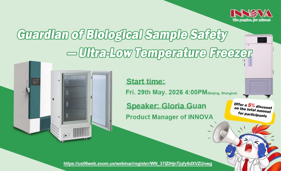 We’re Hosting a Webinar on Ultra-Low Temperature Freezers