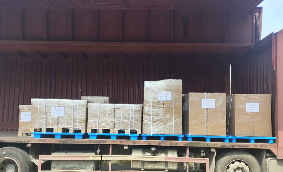 Shipment Update: Water Purification Systems for Turkey