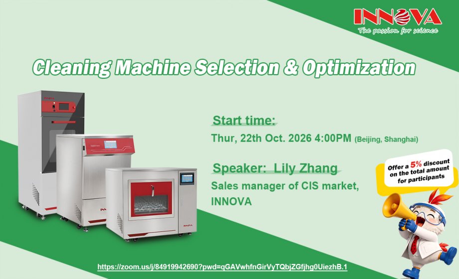 Join Our Webinar: Cleaning Machine Selection & Optimization