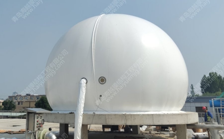 Dual Membrane Gas Holder project 