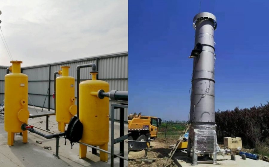 Biogas equipment 