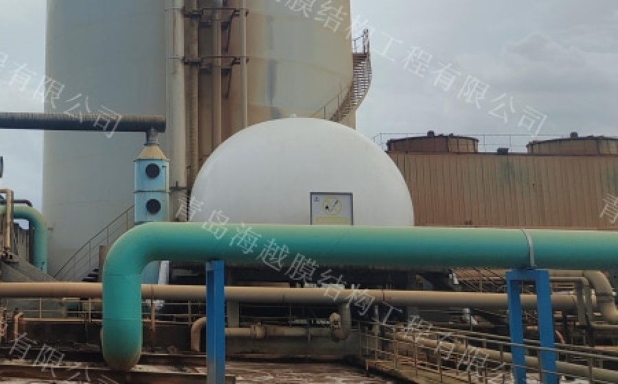 Double membrane gas holder paper industry wastewater project in Guangdong