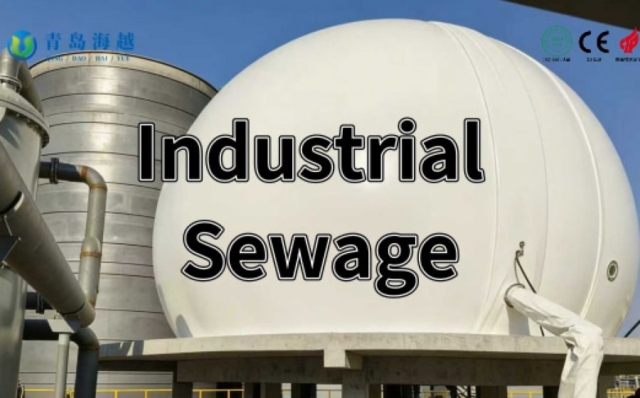 Industrial wastewater 400m³ gas holder