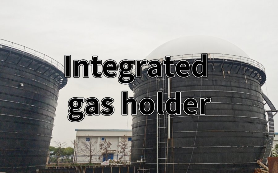 Gansu Potato Wastewater Project Launches Biogas Holders